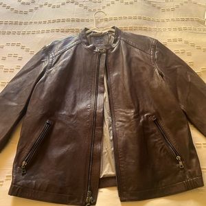Men’s COACH Leather Jacket - Like New